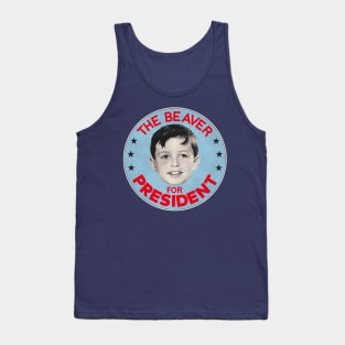 The Beaver For President Tank Top